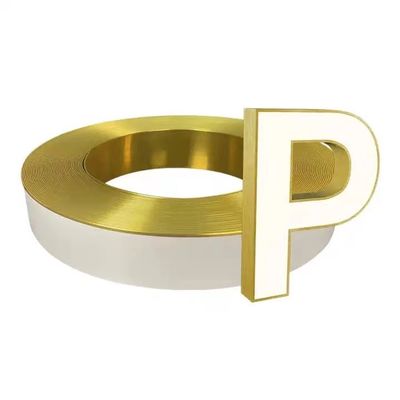 OEM Chapeau de coupe de la lettre du canal 40 mm 50 mm Largeur du canal