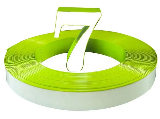 Signes lumineux en aluminium vert