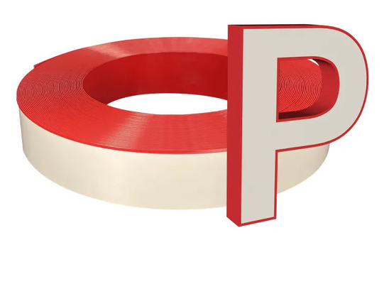 Cap en aluminium rouge 13 cm large à bord unique Adhésif à capuche