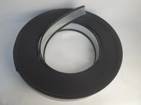 Cap en aluminium en plastique noir, à main courbée