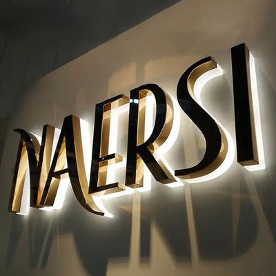 Signes de chaînes LED en aluminium Signes de chaînes personnalisés