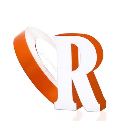 Capuchon de garniture en aluminium revêtu de PVDF pour courrier de canal Largeur 20 mm-1400 mm