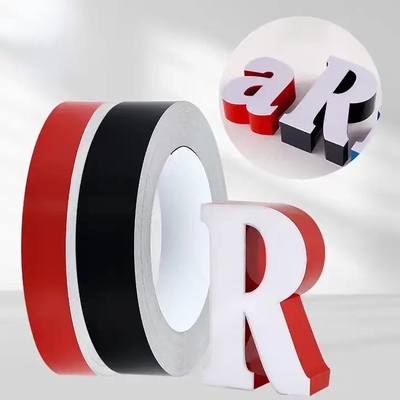 Capuchon de garniture en aluminium revêtu de PVDF pour courrier de canal Largeur 20 mm-1400 mm