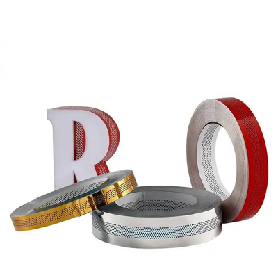 0Épaisseur de.6 mm Lettre sans garniture en bobine de chapeau en aluminium