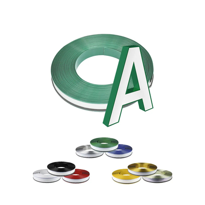 Verte 0,5 mm 0,6 mm Channelume Fournisseurs de bobines de lettres en aluminium