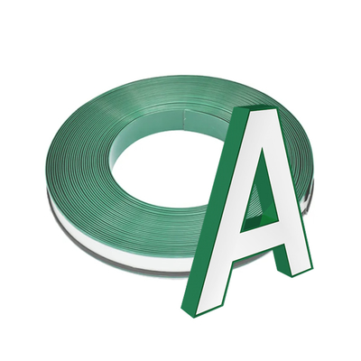 Verte 0,5 mm 0,6 mm Channelume Fournisseurs de bobines de lettres en aluminium