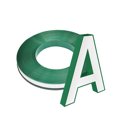 90 mm large coupe de signalisation en aluminium pour les lettres de canal