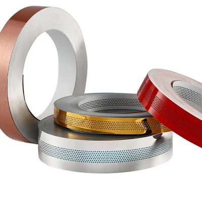 10 cm bobine de lettre sans découpage de l'aluminium perforant bobine de lettre de canal