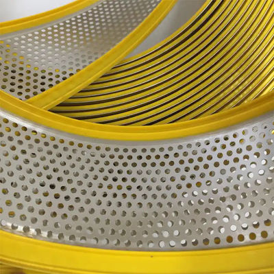 Coil de ruban d'aluminium doré avec bord plié Signal de mot de bord en aluminium brossé bande de bobine