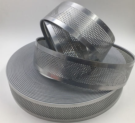 60mm 80mm Hand Bend Punching Brushed couleur revêtue de bande d'aluminium bande de bobine pour le signal de lettre lumineux du canal de parole