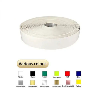 Cap en aluminium pliable à la main 0.33 mm miroir argenté Cap en lettre