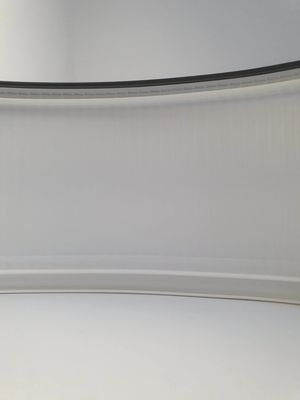 68MM 70MM 76MM 93MM bobine en alliage d'aluminium Cap de garniture en noir Cap de garniture de lettre