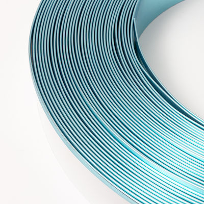 Lettre en aluminium à canal plat avec plaque d'affichage