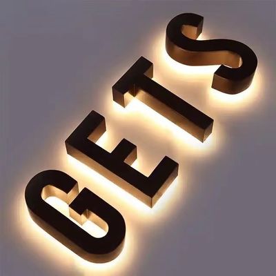 Affichage des lettres de magasins extérieurs à LED Acrylique affichage personnalisé