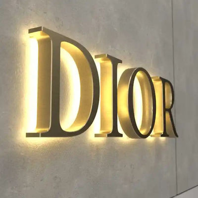 Économies d'énergie Signes de lettres de chaîne LED 12VDC Outdoor Led Letters Illumination