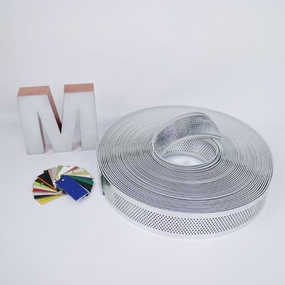 Lumières LED Compatibilité Lettre en aluminium en couleur régulière résistante aux intempéries et durable