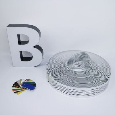 Lumières LED Compatibilité Lettre en aluminium en couleur régulière résistante aux intempéries et durable